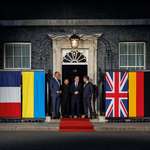 image for Leaders of the UK, France, Germany and Ukraine meet at Downing Street