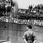 image for Jewish refugees arrive at the Port of Haifa, Palestine, 1941