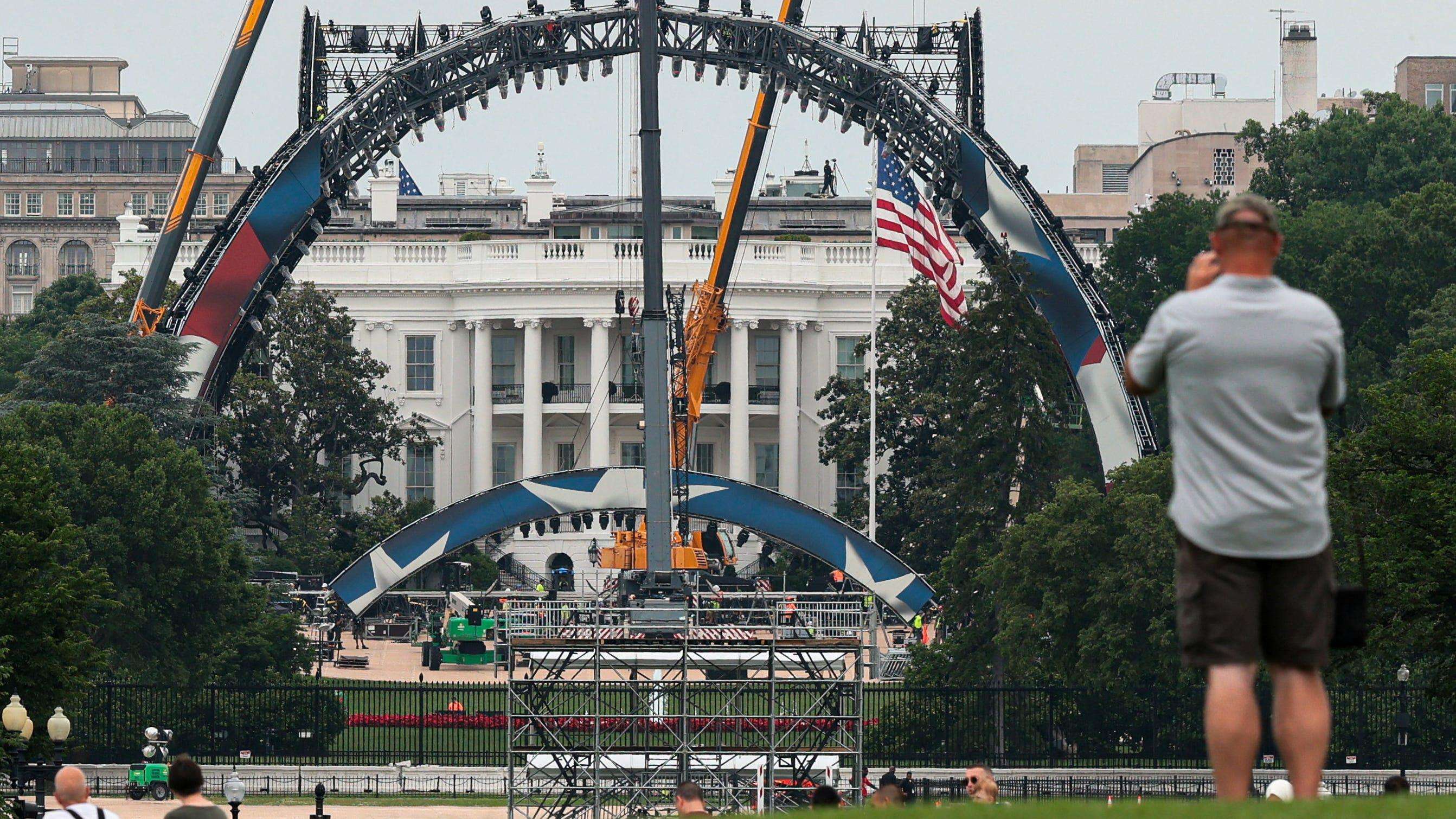 image for What happens if it rains during the UFC event on the White House lawn?