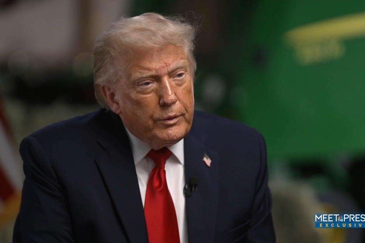 image for Trump storms out of NBC interview after being fact-checked about his $1.8B ‘slush fund’ and election fraud