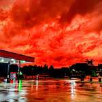 image for The sky after the storms rolled through at sunset. N/E Illinois, 8:30pm CST.