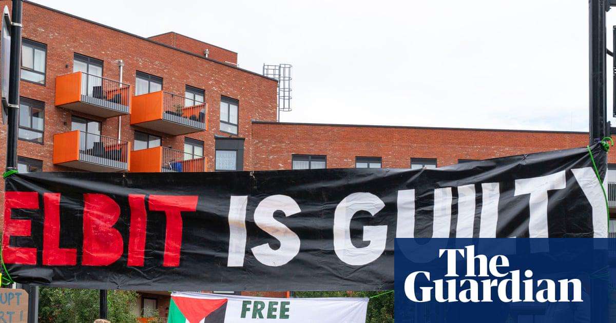 image for Pro-Palestine activists sentenced as terrorists over damage at Israeli arms factory in UK