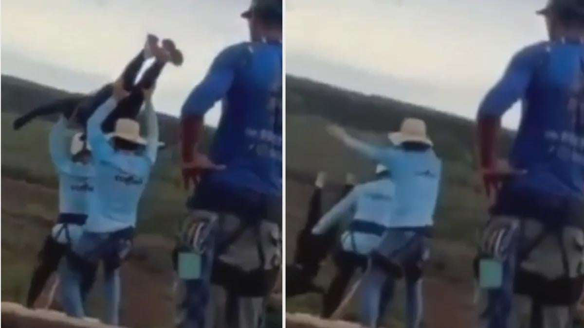 image for Maria Eduarda Rodrigues de Freitas: Woman thrown 40m to her death after staff forget to attach safety rope