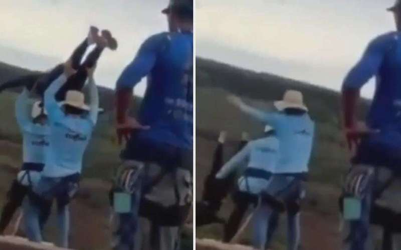 image for Maria Eduarda Rodrigues de Freitas: Woman thrown 40m to her death after staff forget to attach safety rope