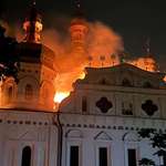 image for Founded in 1051, A UNESCO World Heritage Site, the Lavra. Attacked right now by russians