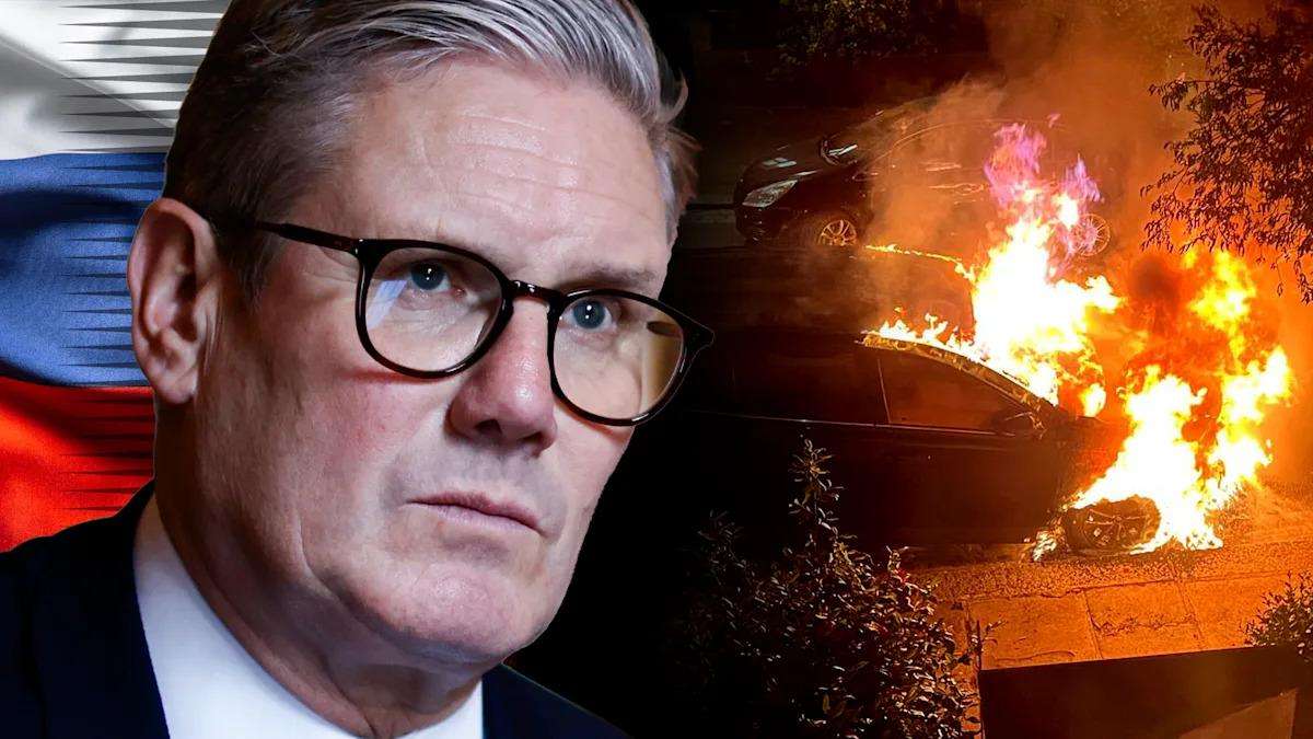 image for Russia was behind arson attacks targeting PM, BBC reveals