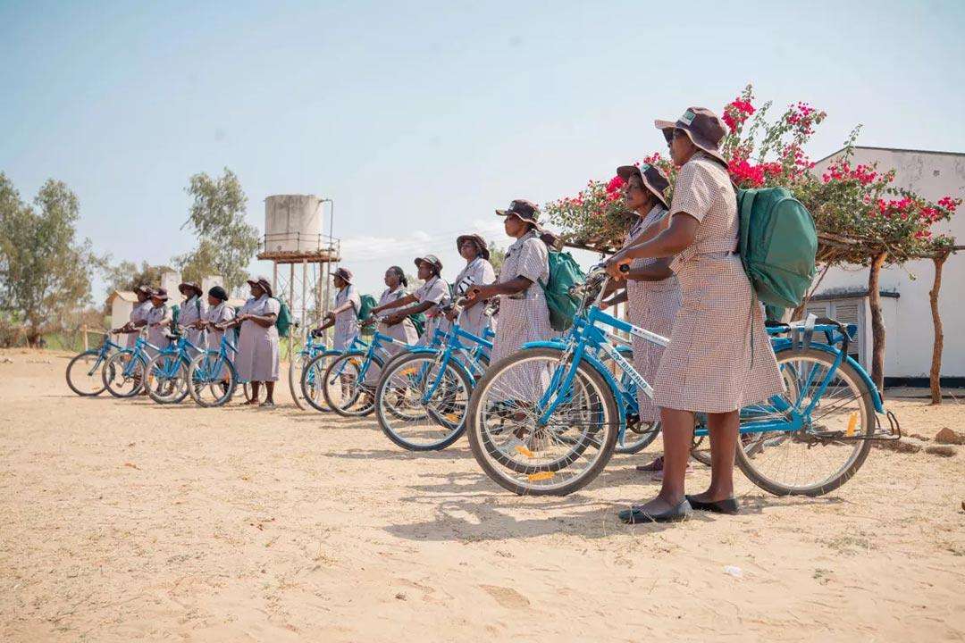 image for In rural Zimbabwe, ‘vaccine cyclists’ brave heat, dust and elephants to get girls protected from cancer