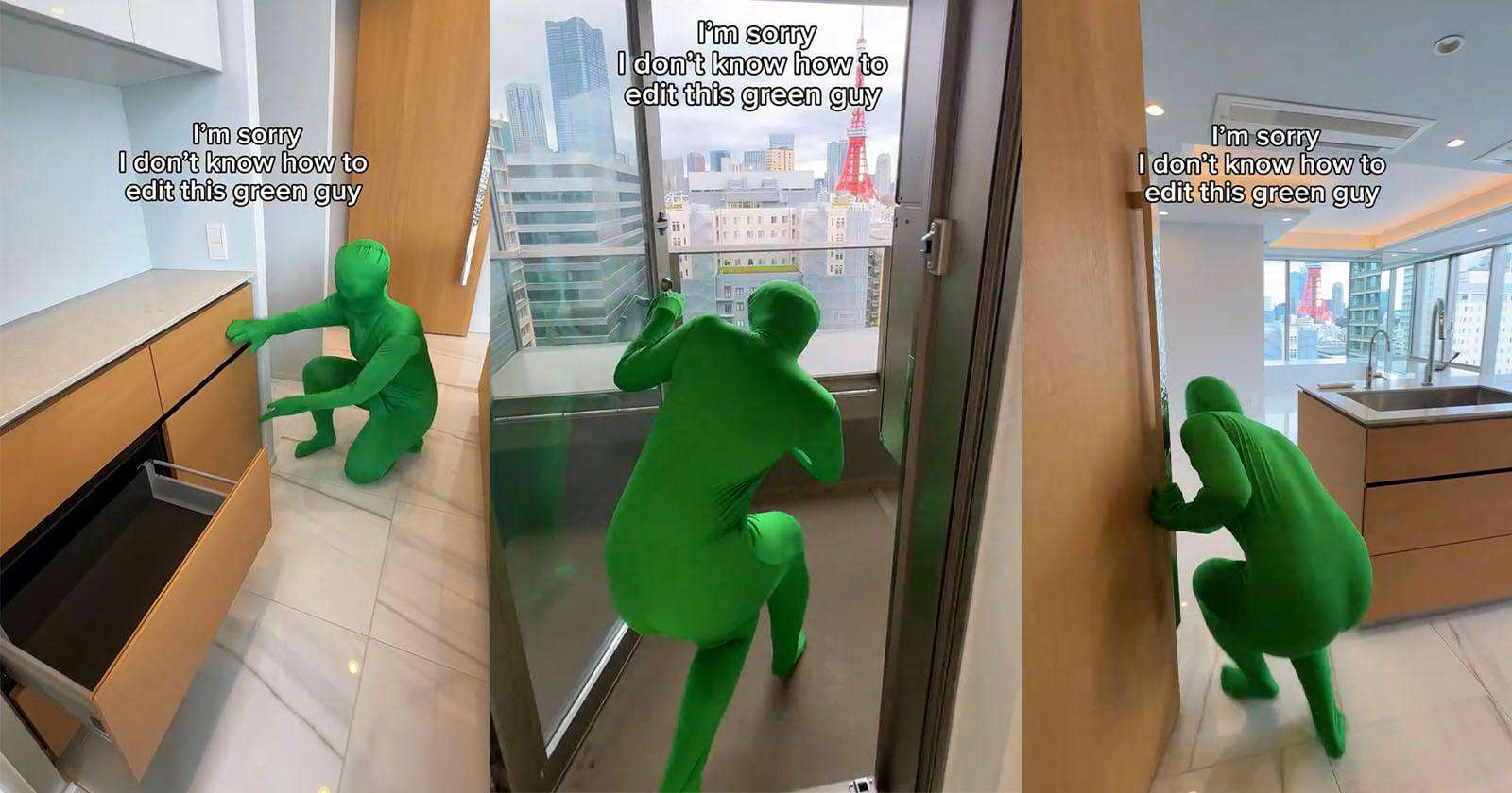 image for Real Estate Agent Hires Green Screen Guy But Doesn’t Know How to Remove Him