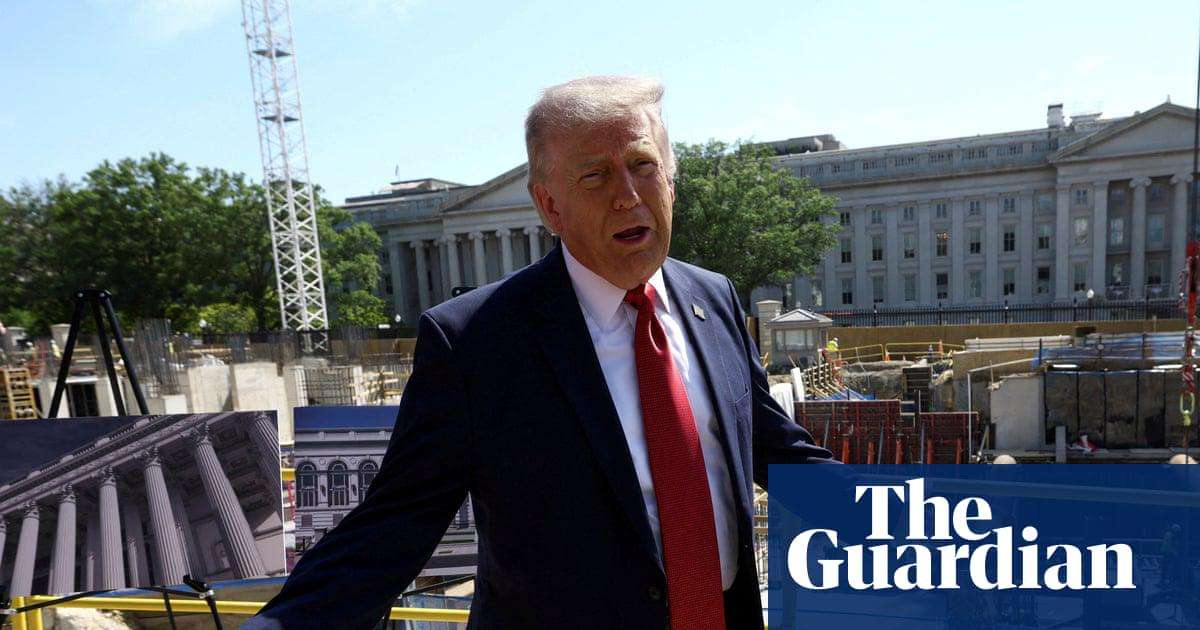 image for Trump administration quietly shifts $352m in federal funds for White House ballroom