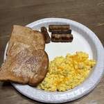 image for My 11 year old son made his own breakfast for a late night snack. Proud of him.