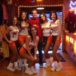 image for Me, a 16-year-old exchange student, visiting the US for the first time, at Hooters in 2006