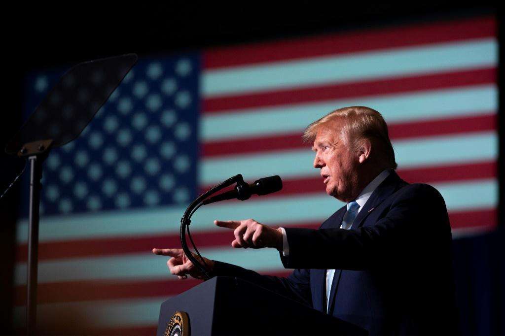 image for Trump Called a ‘Paedophile’ and Flipped Off by Protester During Mack Trucks Event in Pennsylvania