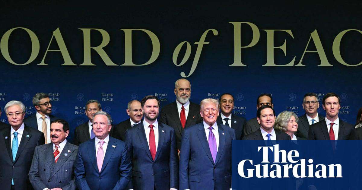 image for Trump’s Board of Peace plans to grant itself sweeping immunity, documents show