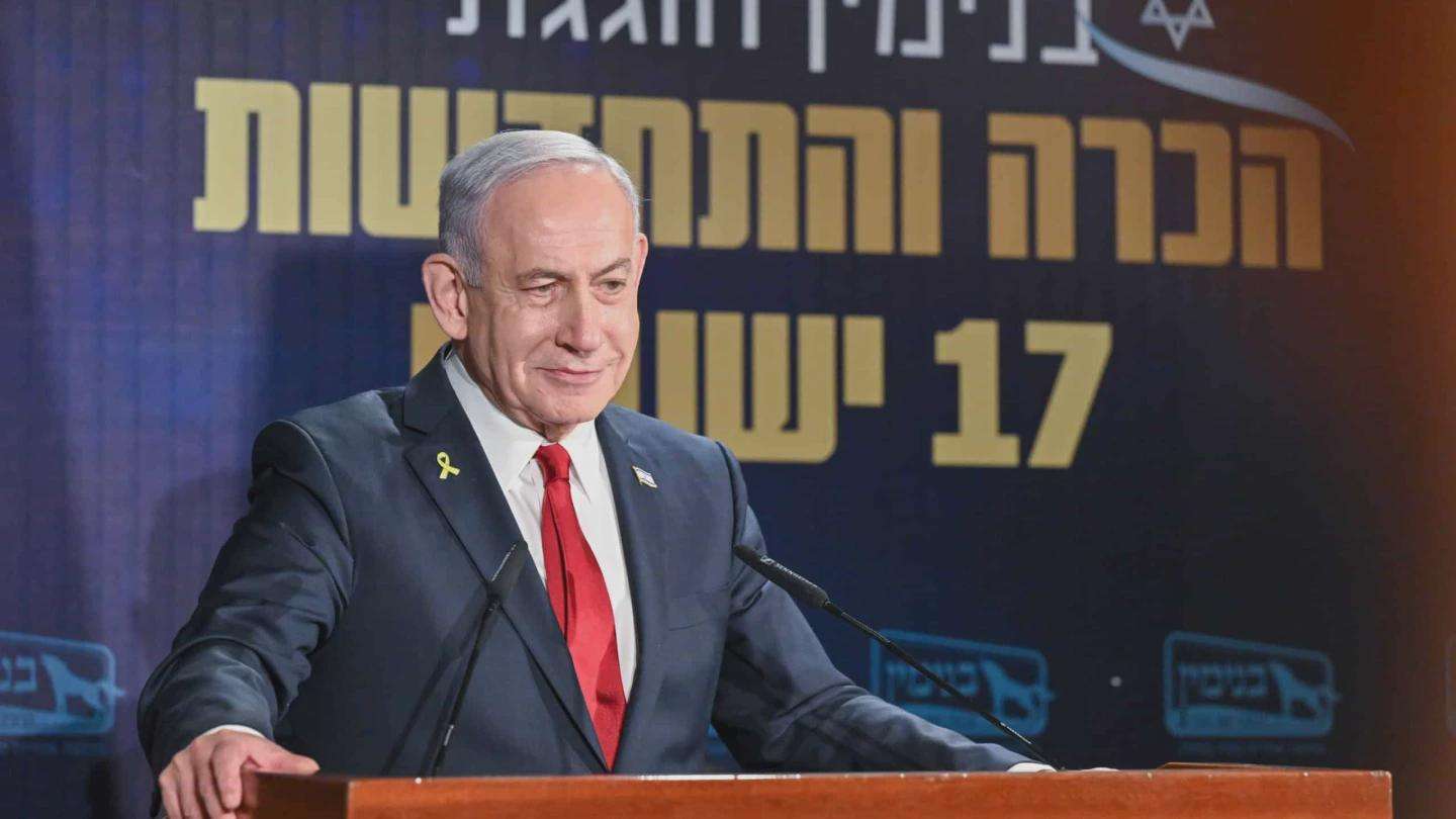 image for Netanyahu: ‘No room’ for Palestinian state between Mediterranean Sea and Jordan River