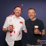 image for [OC] Finally met Simon Pegg while wearing my Shaun of the Dead cosplay