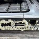image for [OC] This Laptop at a flea market looks like it has some pretty nasty disease
