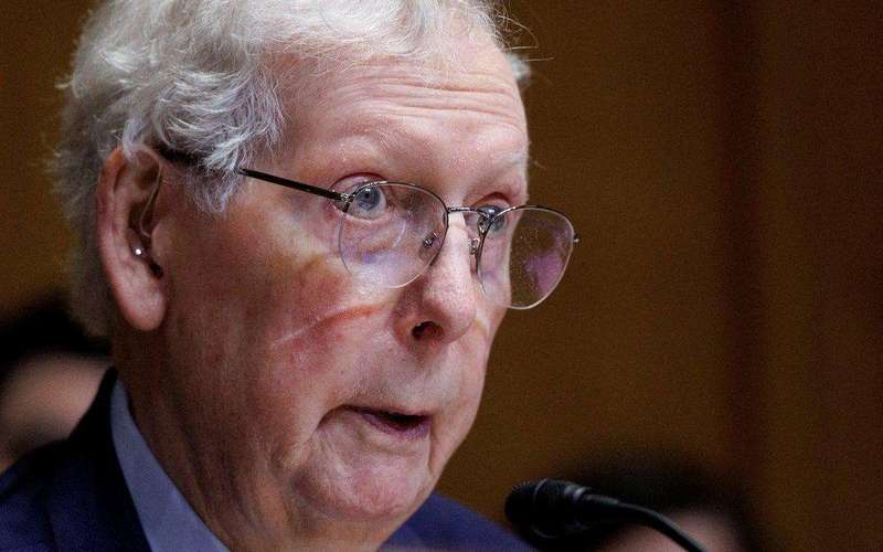 image for Mitch McConnell found unconscious after ‘heart attack’ last month: reports