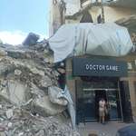 image for ​A new video game place, 'Doctor Game', just opened in Gaza right next to the rubble.