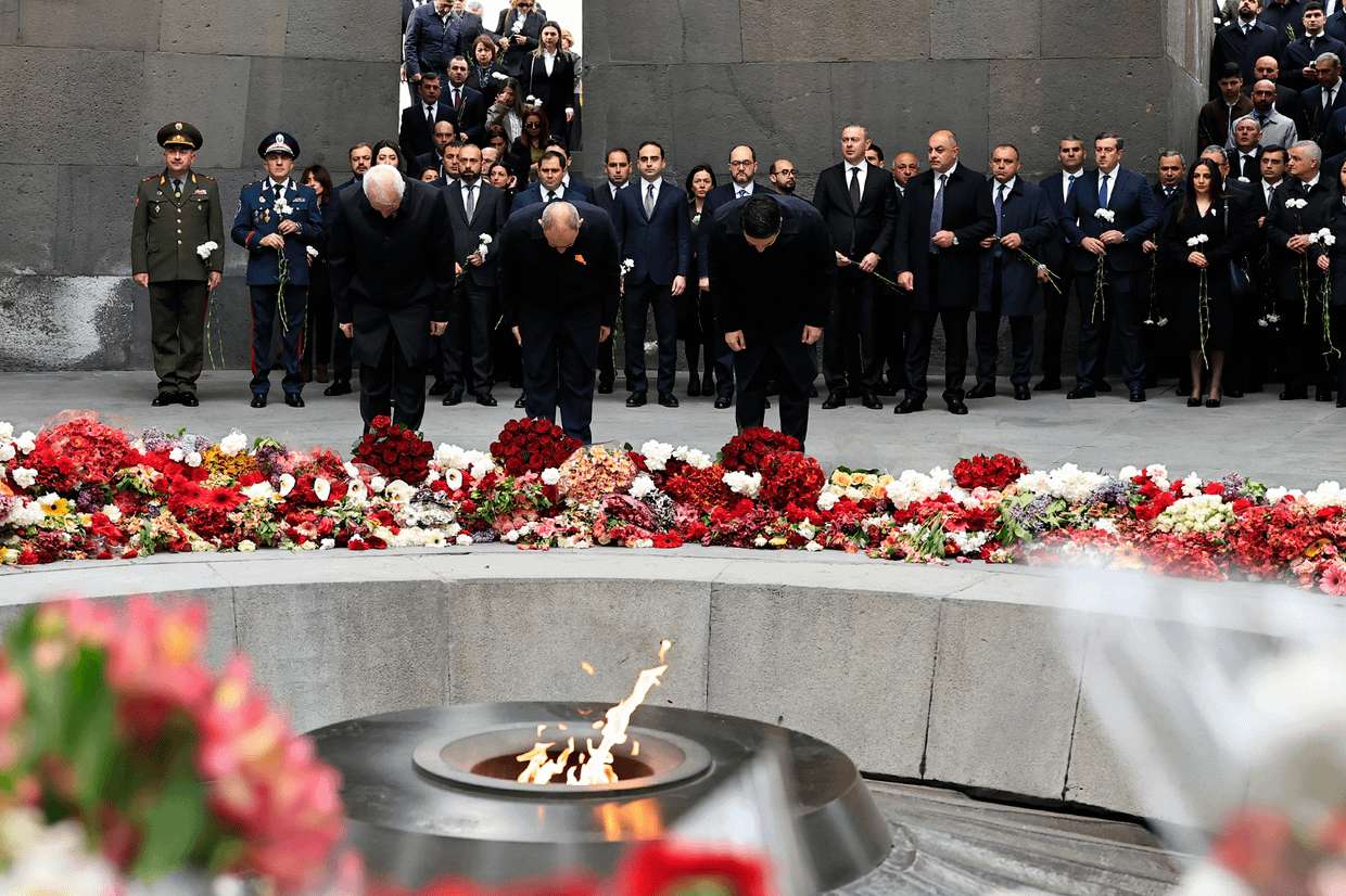 image for Erdoğan says Turkey’s ‘history is free from genocide, massacres, oppression, and colonialism’