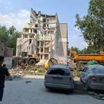 image for Building near my school, today. Kyiv, Ukraine. 30 people dead and many injured. Guess who bombed. OC
