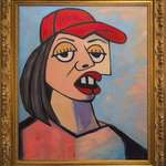 image for I painted 'The MAGA Lisa' for America’s 250th [OC]