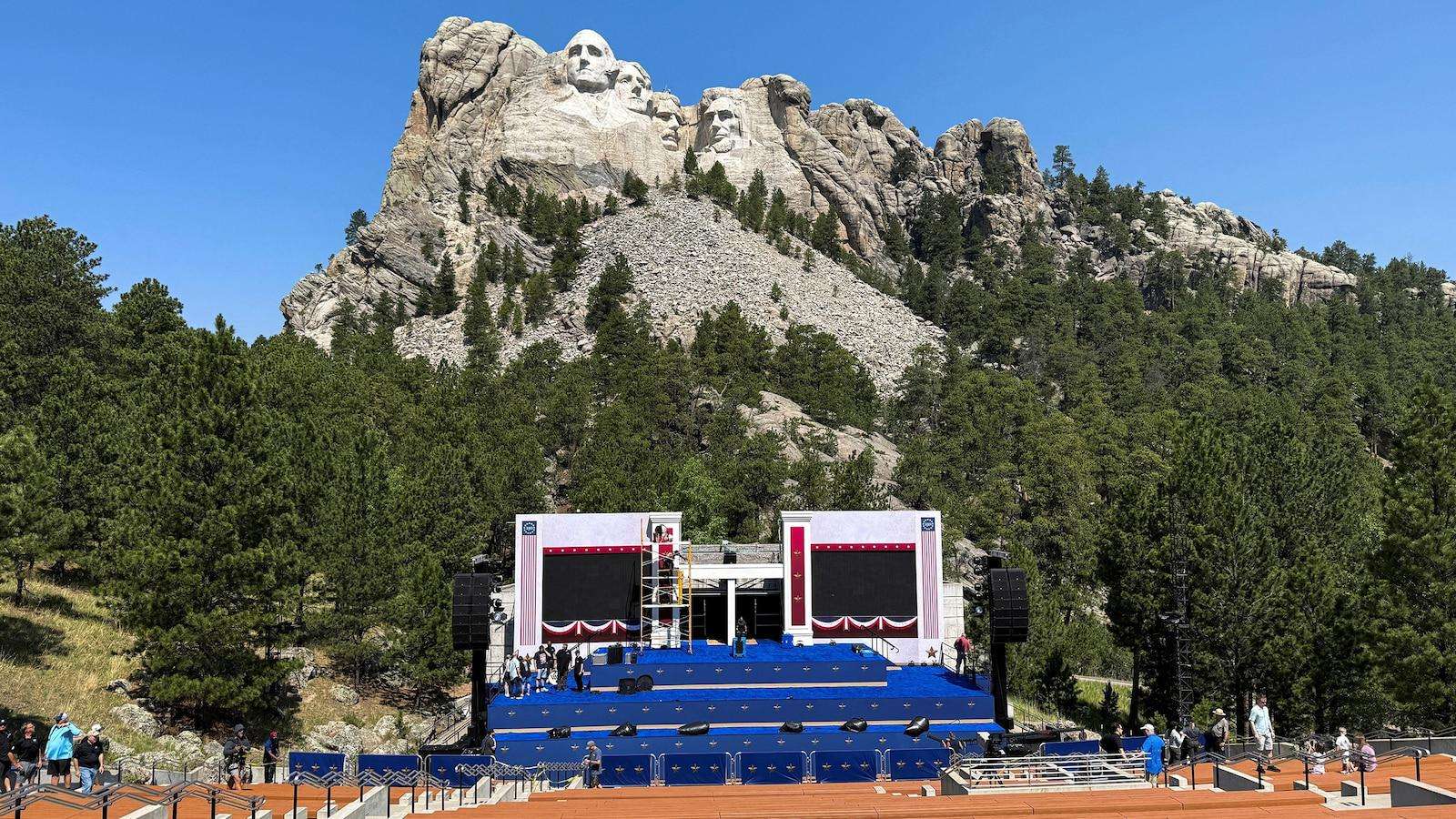 image for Trump posts video of himself on Mount Rushmore ahead of remarks at the national memorial