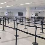 image for (OC)the line for American customs at Canada's largest airport on Fri morning of the 4th of July wknd