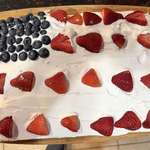 image for (OC) My 11 year old made a cake for the 4th and I hope you are as impressed as I am!