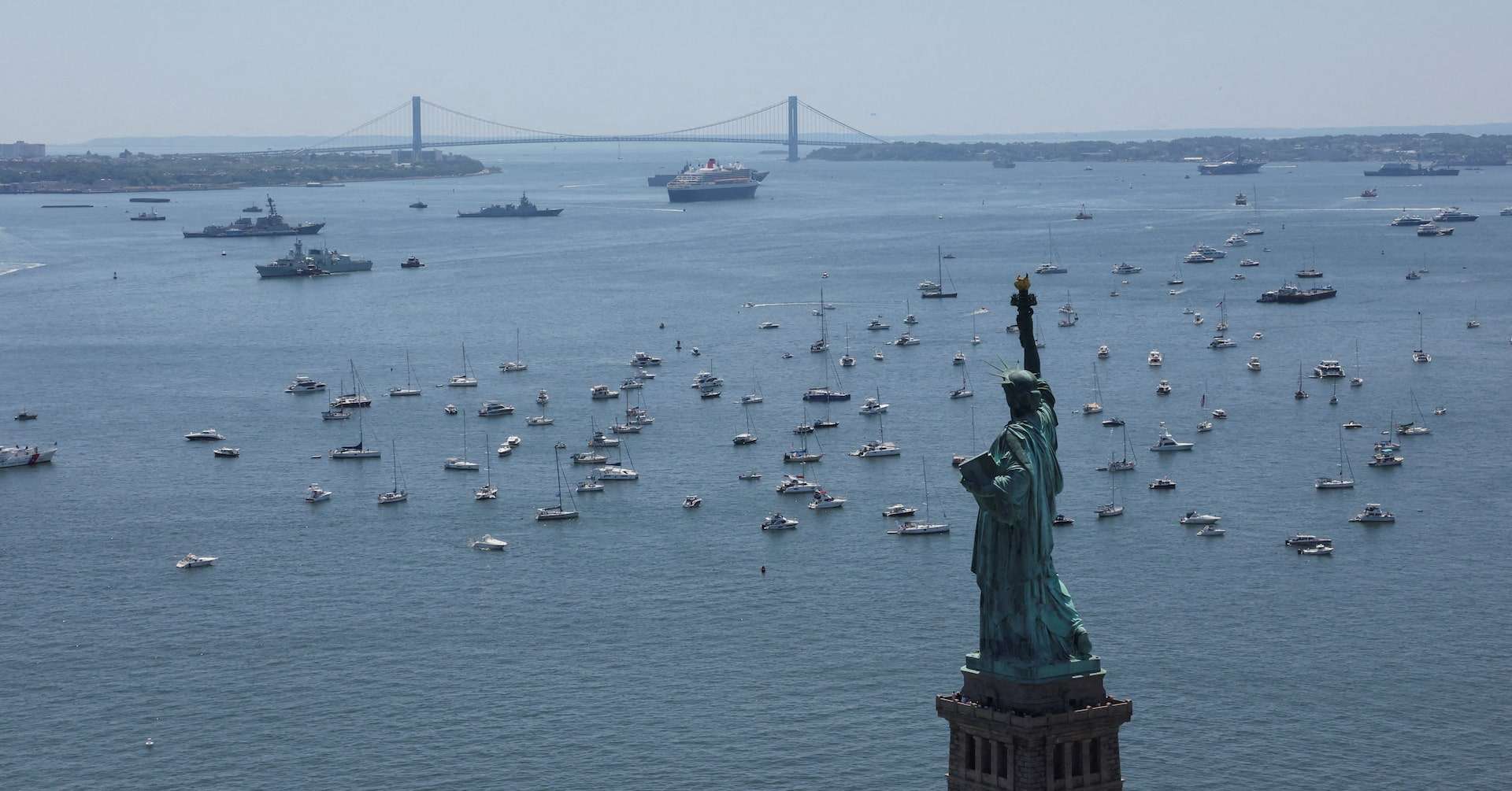 image for Vessel forced out of New York ship parade over 'politically charged' banners