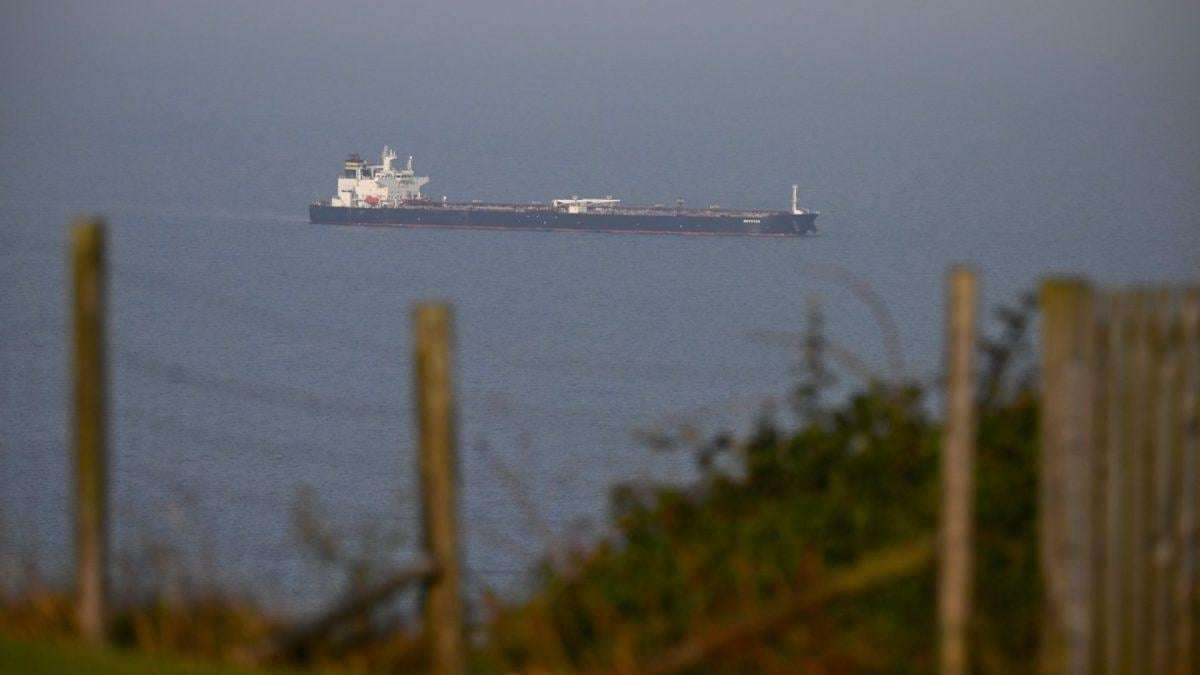 image for Why the seized Putin shadow tanker is still floating off Dorset with a full crew
