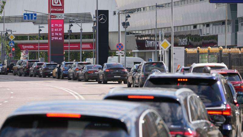 image for Almost every Russian region hit by fuel crisis, as Ukraine escalates drone attacks