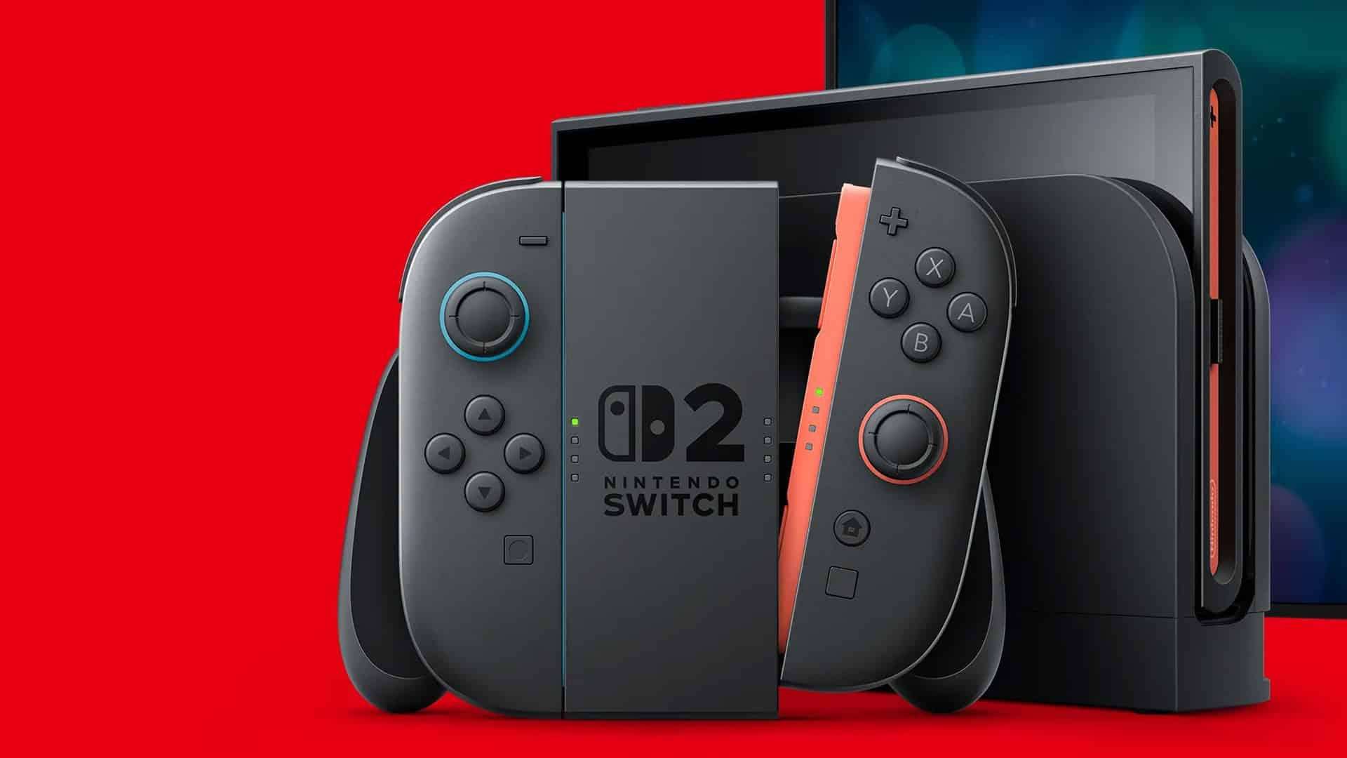 image for Nintendo Switch 2 With A Removable Battery Set To Launch In Europe