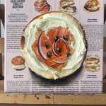 image for [OC] My painting of a cream cheese bagel on a NYT