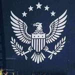 image for All the resources in the world and the logo for Trump Airport is AI generated. Look at the talons