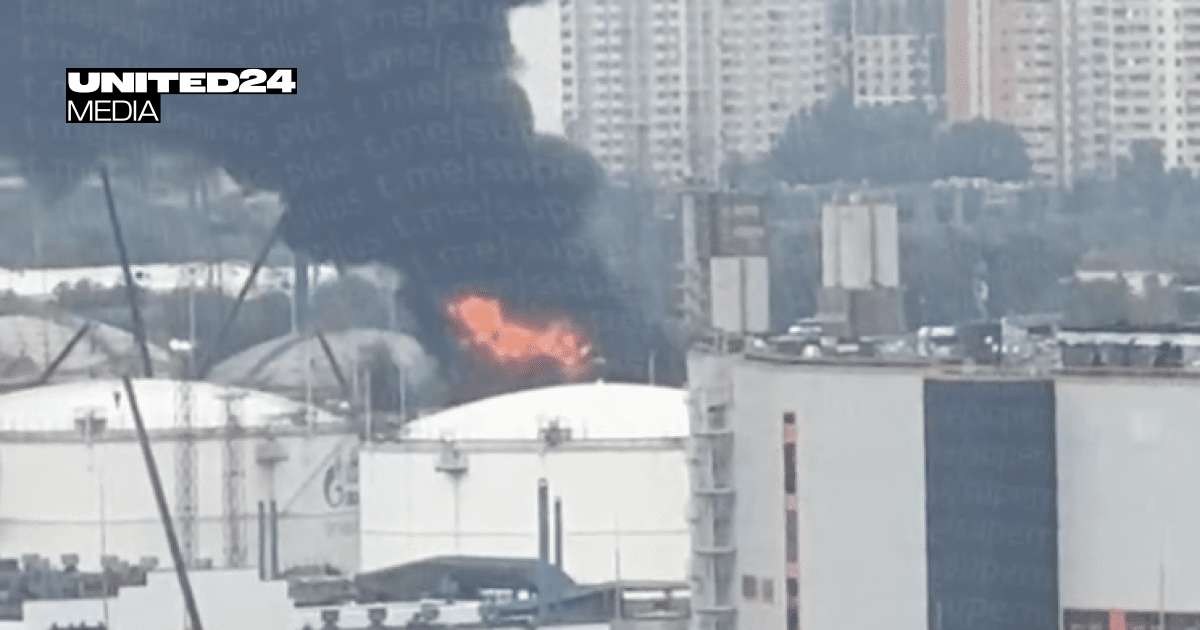 image for Moscow Oil Refinery Ignites Again Following Massive Overnight Drone Attack