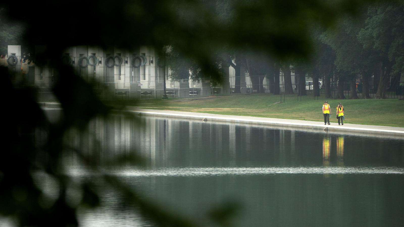 image for Former Olympian pleads not guilty in Reflecting Pool damage case