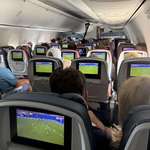 image for England VS Argentina on my flight currently