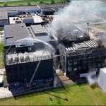 image for Picture of the 11MW NorthC data center in Almere, Netherlands burning on May 7, 2026