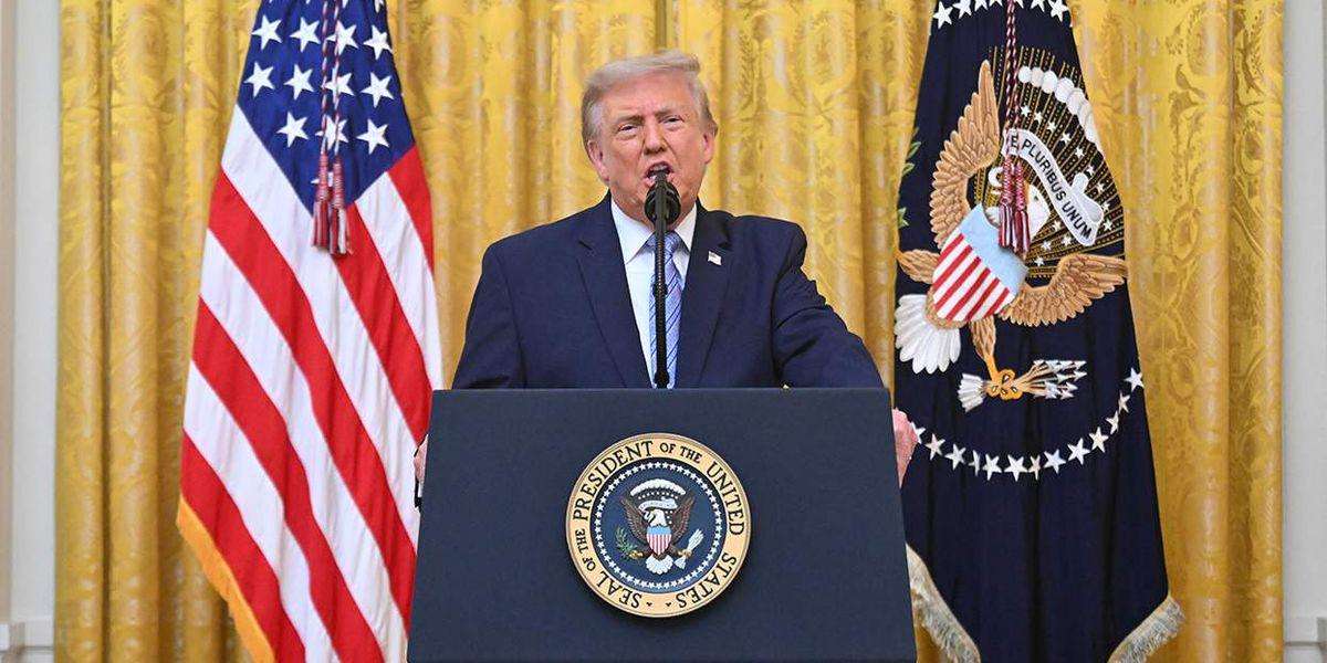 image for Trump's White House speech shows he's the real threat to U.S. elections