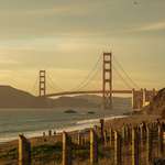 image for My first ever photo of the whole Golden Gate Bridge, no fog [OC]