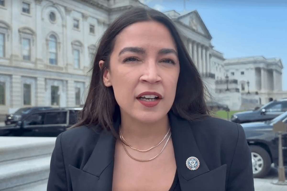 image for AOC is surprise leader in 2028 presidential poll and she’s keeping her options open on White House bid