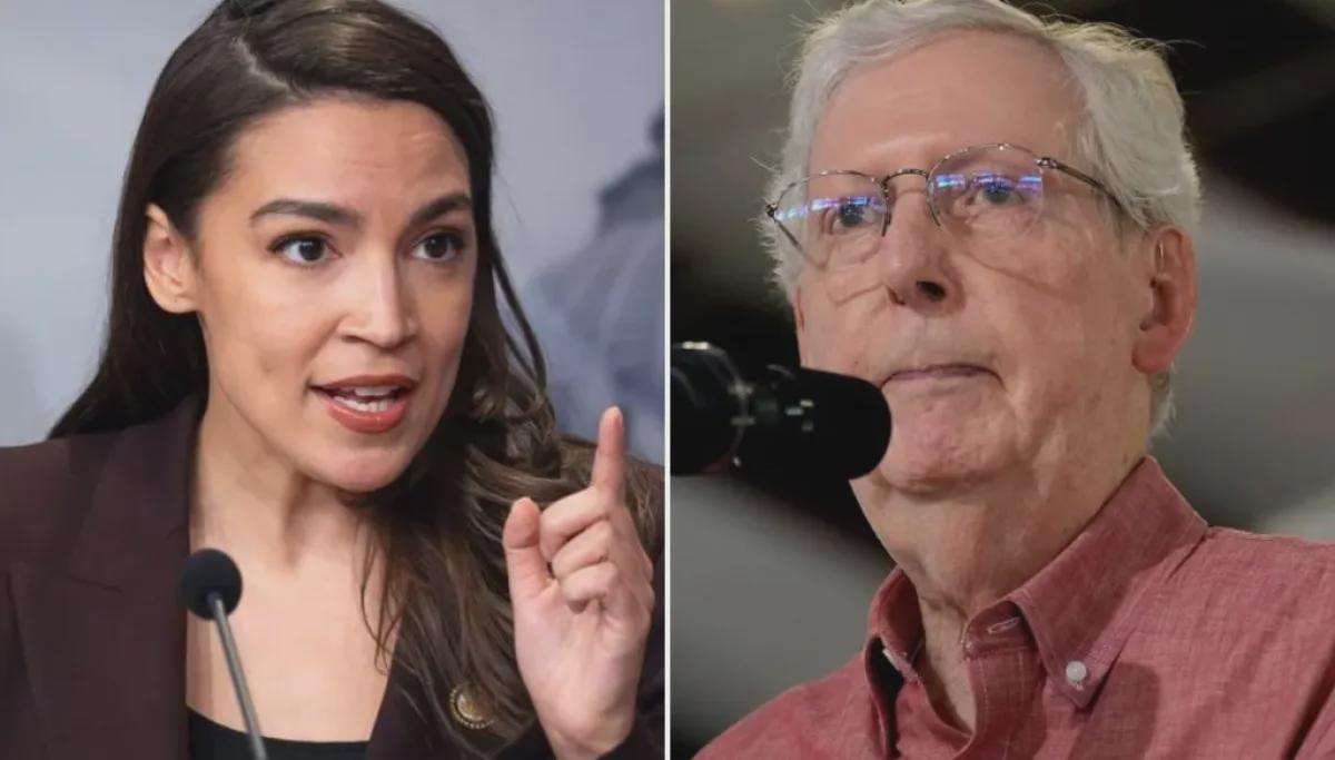 image for AOC: Mitch McConnell should resign if he can't provide health update