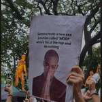 image for Another hilarious poster at protest in India [OC]