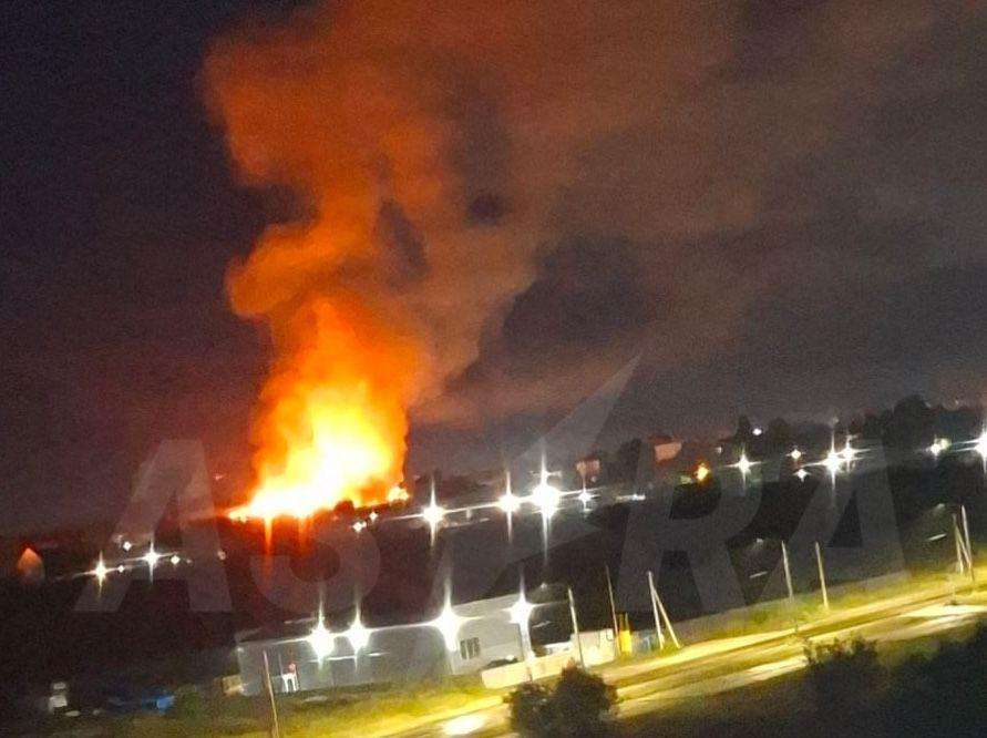 image for Fire reported overnight at Engels air base, home of Russia's heavy bombers
