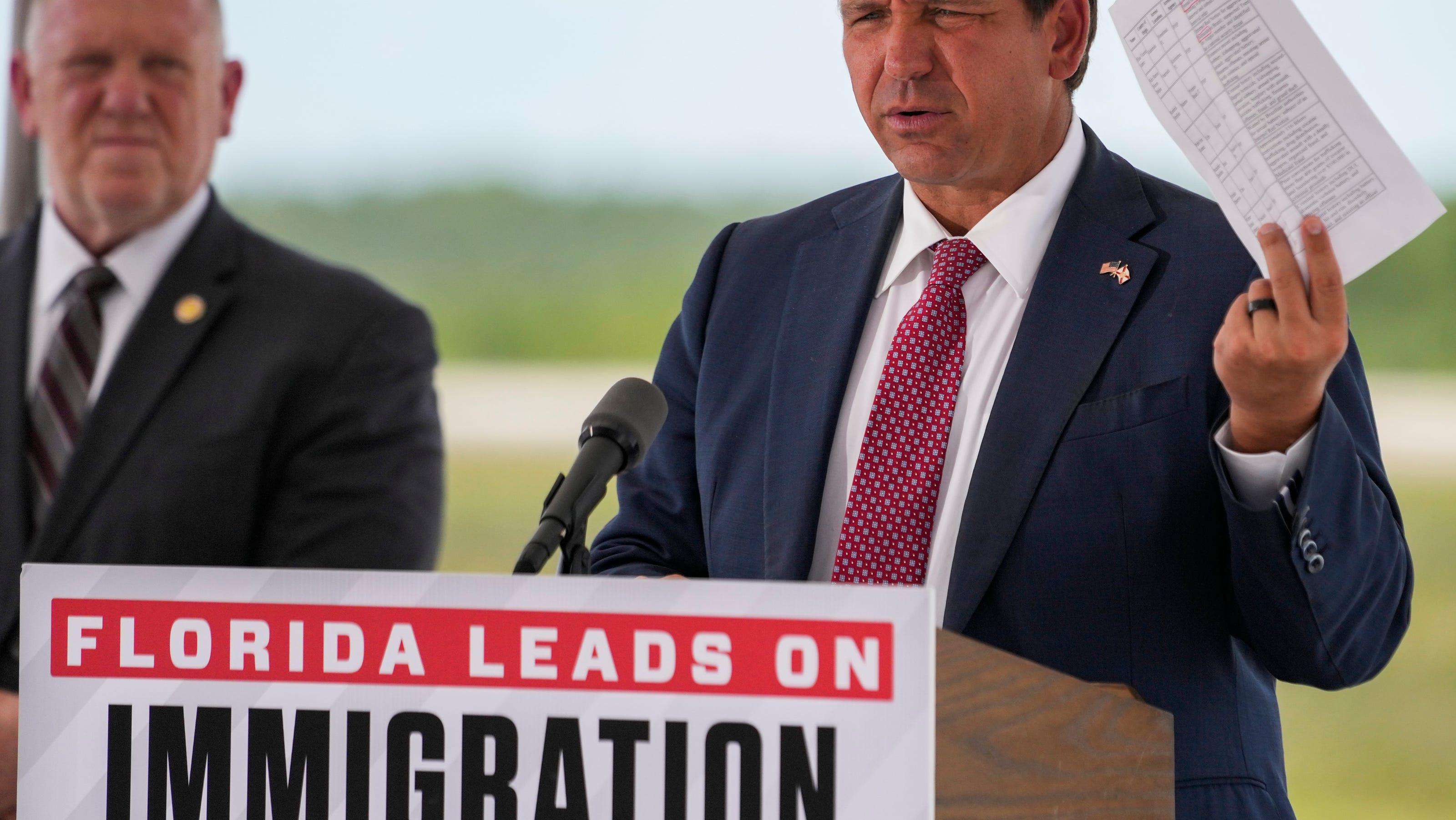 image for DeSantis hands court evidence that Alligator Alcatraz is closed