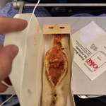image for United Airlines breakfast: everything reminds me of her.