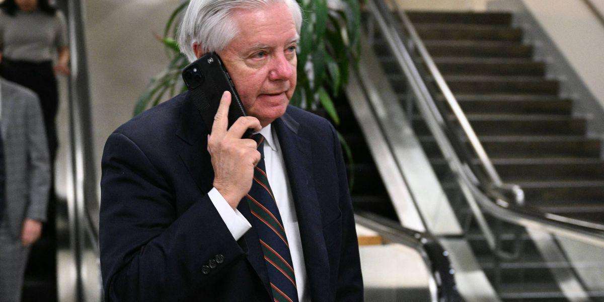 image for 'I Almost Cried': Previously Unseen Footage Shows Lindsey Graham Jubilant Over Iran War