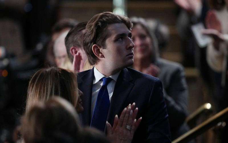 image for Democratic rep says Barron Trump shouldn’t escape scrutiny over potential wrongdoing: ‘He’s a full-blown adult’