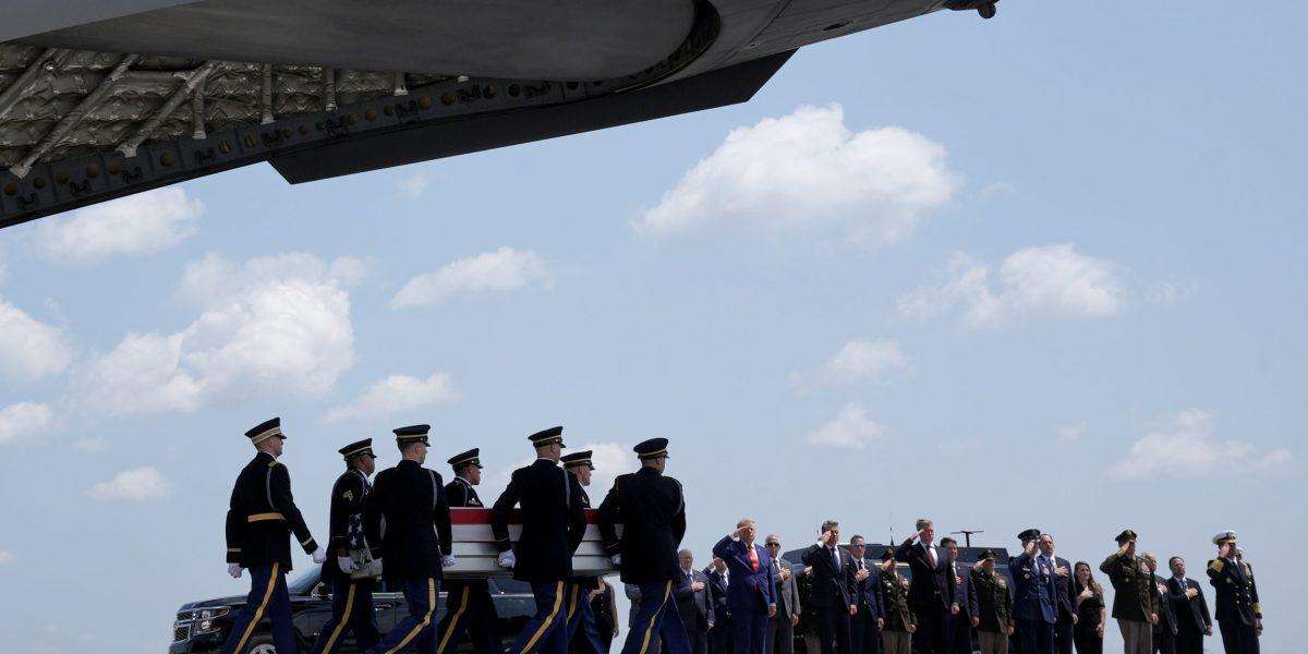 image for U.S. troops killed recently were moved from the Iran war death toll to 'overseas operations'
